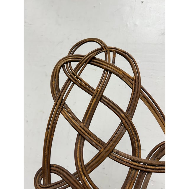 Celtic Design Rattan Rug Beater, Vintage For Sale - Image 9 of 12