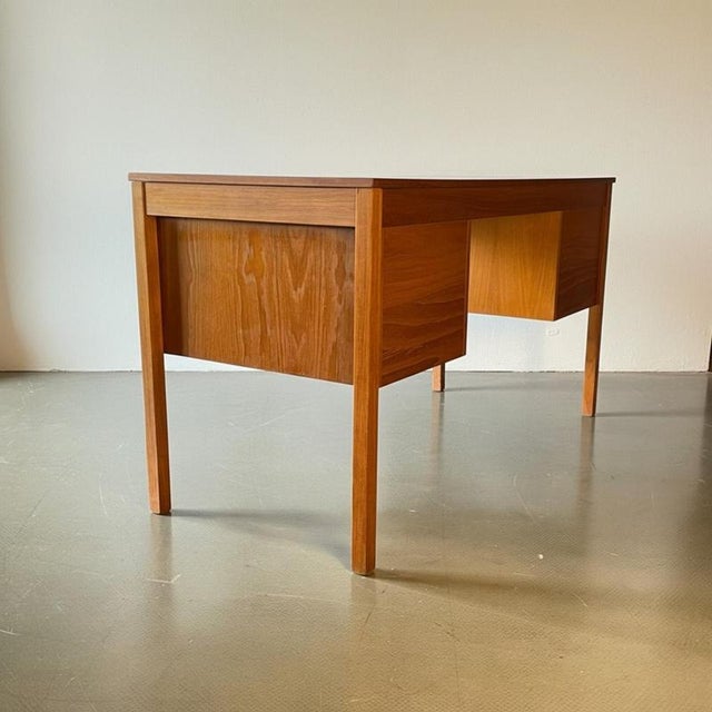 Mid-Century Danish Teak Desk For Sale - Image 9 of 10