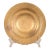Tiffany Studios New York Bronze Doré Shallow Bowl or Plate With Decorative Border For Sale