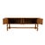 Drexel 1970s Drexel Compatibles Low Walnut Credenza Sideboard Buffet Cabinet Mid Century Modern For Sale - Image 4 of 17