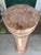 1980s Fine Pink Italian Marble 40" Neoclassical Pedestal Column Ft. Breccia-Style Veining For Sale - Image 15 of 18