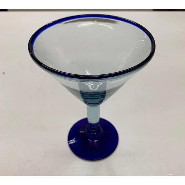 2000s Margarita or Martini Glasses -Set of 6 For Sale - Image 4 of 9