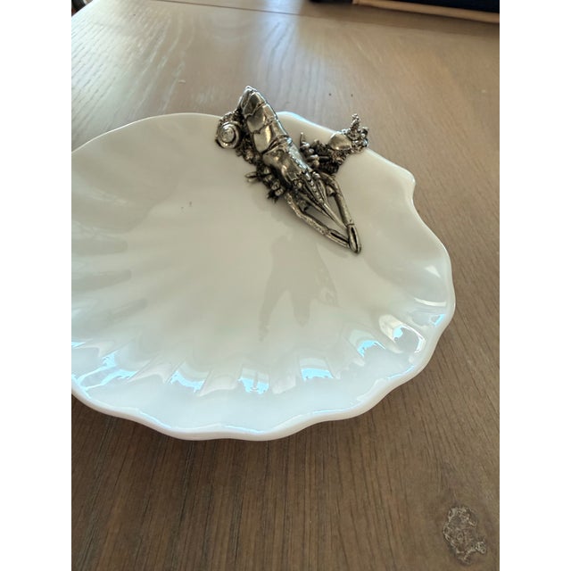 Shrimp Trinket Dish For Sale - Image 9 of 11