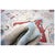 Persian Sultanabad Wool 10x14 Ivory, Blue, & Red Handmade Area Rug #1143766 For Sale - Image 14 of 14
