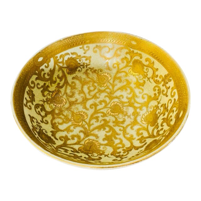 Antique Chinese Porcelain Centerpiece Bowl For Sale