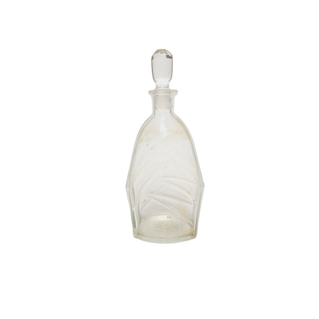 Art Deco Carafe from Bolesław Morawski Glassworks, Poland, 1930s For Sale - Image 9 of 9