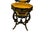 Antique Burgauté Black Lacquer & Mother-of-Pearl Sewing Table Circa 1850–1880 For Sale In Palm Springs - Image 6 of 11