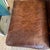 Animal Skin Restoration Hardware Maxwell Brompton Leather Ottoman, Cocoa For Sale - Image 7 of 12