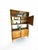 1960s Vintage Stateroom Teak Room Divider and Display Cabinet from Stonehill, 1960s For Sale - Image 5 of 17