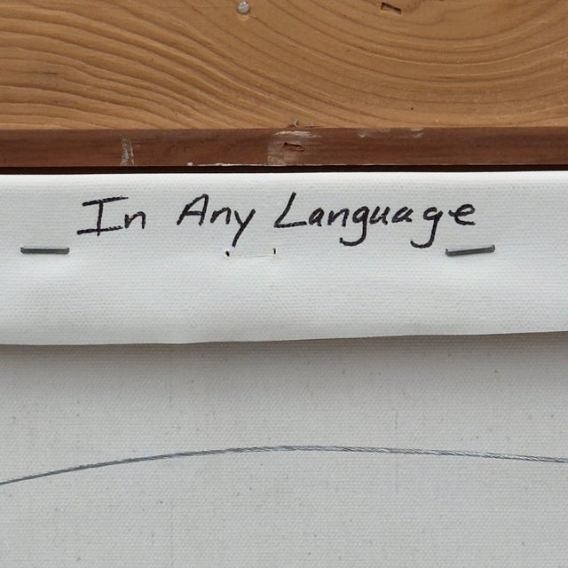 Vintage Randy Galloway “In Any Language” Signed Limited Edition Giclée on Canvas 10/150 For Sale - Image 11 of 12