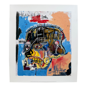 Jean Michel Basquiat (1960-1988), Untitled (Skull), 1981, Copyright Estate of Jean Michel Basquiat, Licensed by Artestar New York, Printed in the Uk