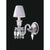 Gold Collection Regina Floor Lamp in Metal and Crystal by Jago For Sale - Image 8 of 17