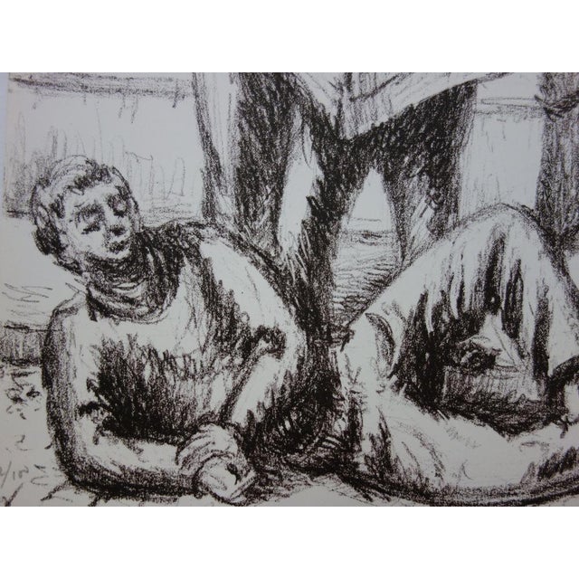 Jean Helion, Lecteurs de journaux, Lithograph For Sale - Image 5 of 6