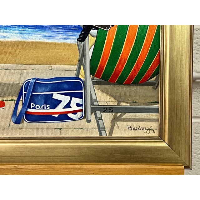 Early 21st Century Vintage English Woman at a Seaside Beach Resort in Summer 1960's 1970's England 2013 For Sale - Image 5 of 8