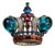 1940s Alfred Philippe for Trifari, Sterling Silver Crown-Form Brooch For Sale