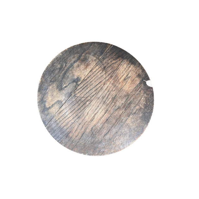 Coffee Antique Arts and Crafts Two-Tiered Side Table Tabouret or Plant Stand in the Manner of Gustav Stickley For Sale - Image 8 of 12