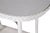 Wood Vintage Oval White Wicker Table Att. To Lloyd Loom C 1930/50's For Sale - Image 7 of 12