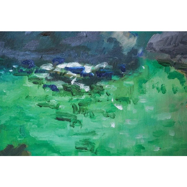 Jackson, Fosca Bay, Costa Brava Plein Air Study, 2010, Oil on Board For Sale - Image 4 of 6