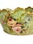 Vintage French Tole Cachepot With Hand-Painted Roses and Scalloped Rim For Sale - Image 6 of 15
