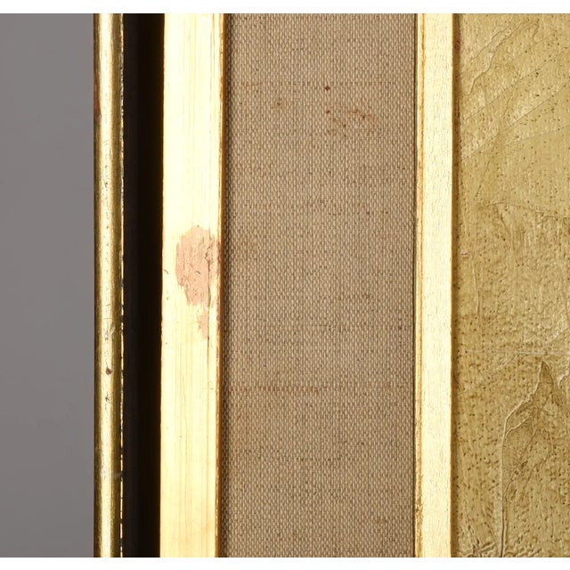 Mid Century Modern Oil Painting Plant Cactus Landscape Succulent Art For Sale - Image 10 of 13