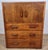 Vintage Rustic Oak Tallboy Cabinet, 1930s For Sale - Image 13 of 18