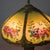 Antique Bradley & Hubbard Arts and Crafts Reverse Painted Floral Lamp Signed For Sale - Image 9 of 12