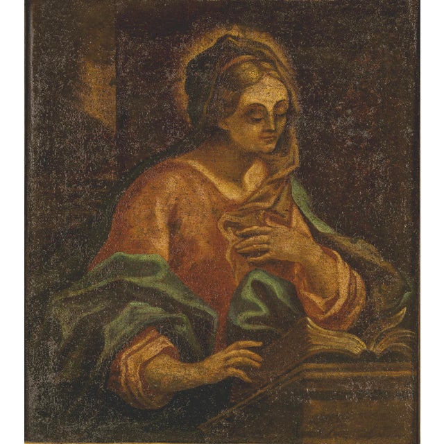 Period Italian Giovanni Francesco Romanelli Follower, Painting For Sale - Image 6 of 7