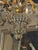 Gold Vintage French Bagues Crystal Flower Chandelier For Sale - Image 8 of 8