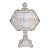 Late 19th Century Large Adams & Co. Lidded Glass Compote For Sale