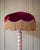 Not Yet Made - Made To Order The Burgundy Fringed Lampshade - Large For Sale - Image 5 of 6