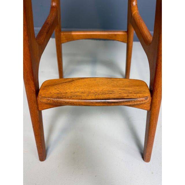 Trio of Model Od-61 Bar Stools by Erik Buch for o.d. Mobler, Denmark, C. 1960's For Sale - Image 9 of 12