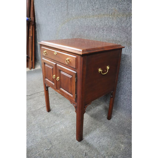 Statton Mahogany Nightstand Chairish