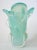 Mid 20th Century Murano Vase Blue Glass Signed For Sale - Image 5 of 11