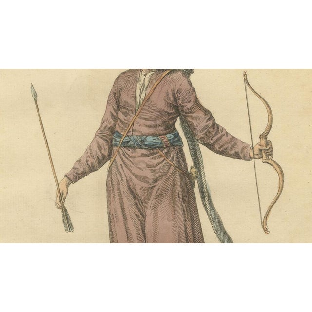 Jefferys, Crimean Tartar Archer Costume, 1749, Print For Sale - Image 4 of 11