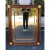 Traditional Baker Furniture Company Empire Mahogany & Gilt-Wood Mirror For Sale - Image 3 of 5