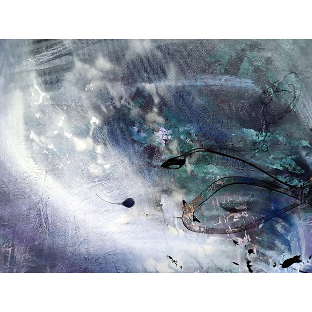 Contemporary Ovidiu Kloska, Chimera Rider After a Night Battle, 1977, Canvas For Sale - Image 3 of 14