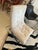Creamy Leather Sheepskin & Chrome Modern Chair For Sale In Philadelphia - Image 6 of 8