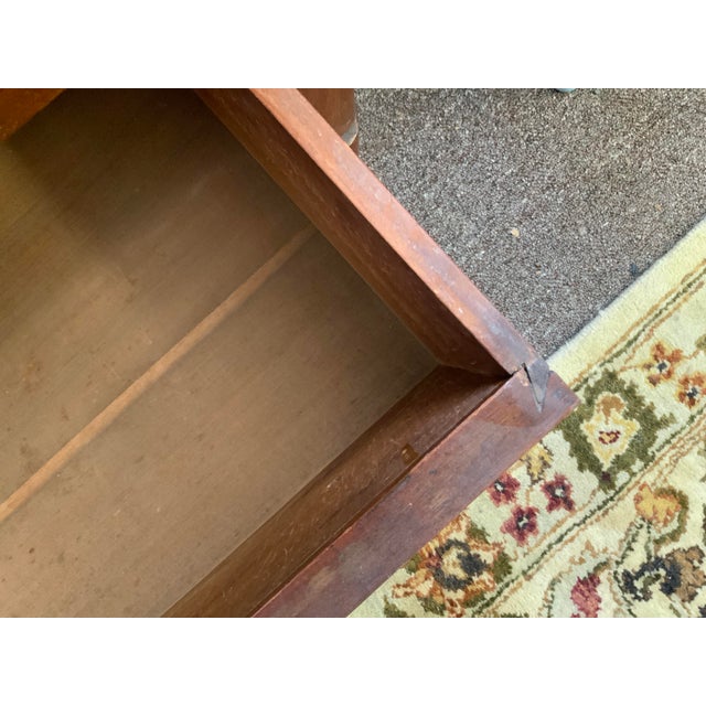 Early 20th Century American Empire Mahogany Chest of Drawers With Mirror and Marble Top For Sale - Image 15 of 18