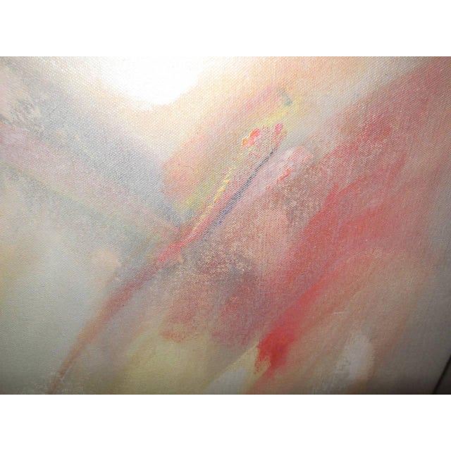 Wesley Johnson Wesley Johnson, Untitled Abstract Expressionist Painting Ojai California Artist Wesley Johnson For Sale - Image 4 of 5