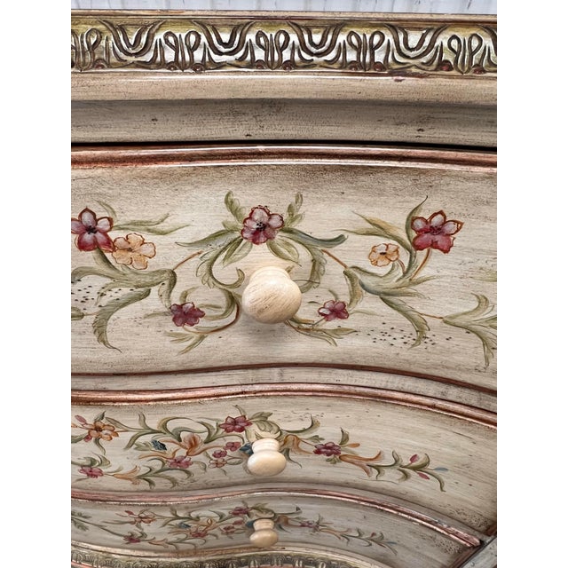 Drexel Heritage Venetian Style Four Drawer Commodes - Pair For Sale - Image 11 of 12