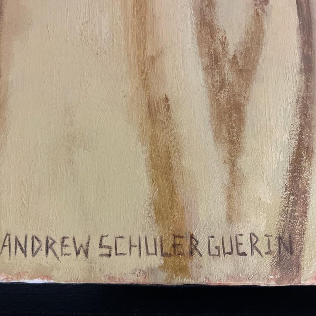 2000 - 2009 Realism Oil Painting of Grapes Hanging on a Rope by Andrew Schuler Guerin For Sale - Image 5 of 5