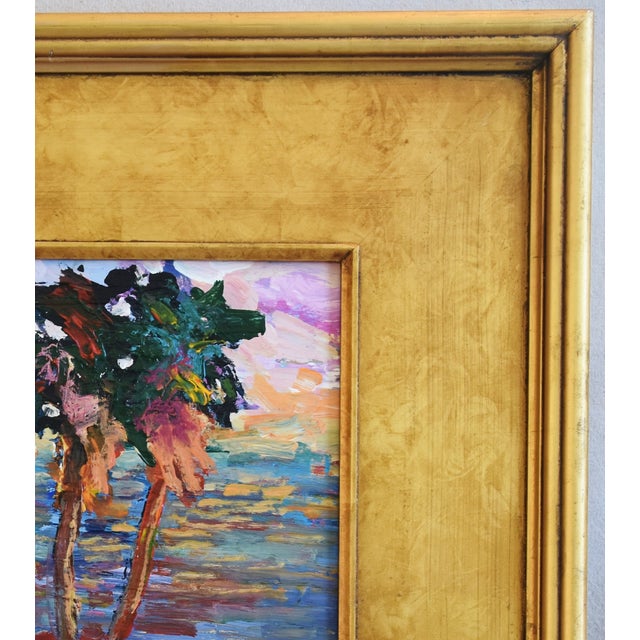 California Impressionist Landscape Seascape Painting by Juan Guzman For Sale - Image 4 of 9