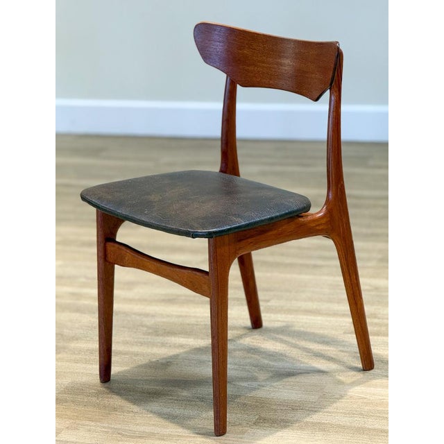 Vintage Danish Teak Dining Chairs by Schiønning & Elgaard for Randers Møbelfabrik, 1960s, Set of 6 For Sale - Image 12 of 15