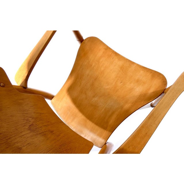 Vintage Portex Armchair by Peter Hvidt and Orla Mølgaard-Nielsen for Fritz Hansen, 1945 For Sale - Image 13 of 18