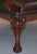 George II Gainsborough Carver Chesterfield Leather Armchair with Claw and Ball Feet For Sale - Image 11 of 18