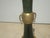1960s Neoclassical Style Tole and Brass Table Lamp Asian Influence For Sale - Image 10 of 16