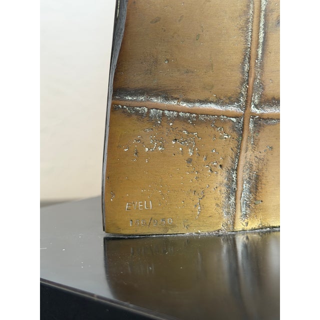 Eveli Przepiorka Brazilian Modern Abstract Bronze Table Sculpture - 169/250 For Sale - Image 12 of 16