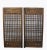 Wood Pair of Vintage Chinese Latticed Screen Panel 1 For Sale - Image 7 of 8