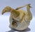 1950s Abstract Italian Ceramic Pottery Wood Bird Sculpture Mixed Media Handmade For Sale In Miami - Image 6 of 17