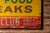 Wood Vintage "Dick's Club" Painted Wood Sign For Sale - Image 7 of 8